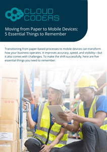 Moving from Paper to Mobile Devices — PDF cover